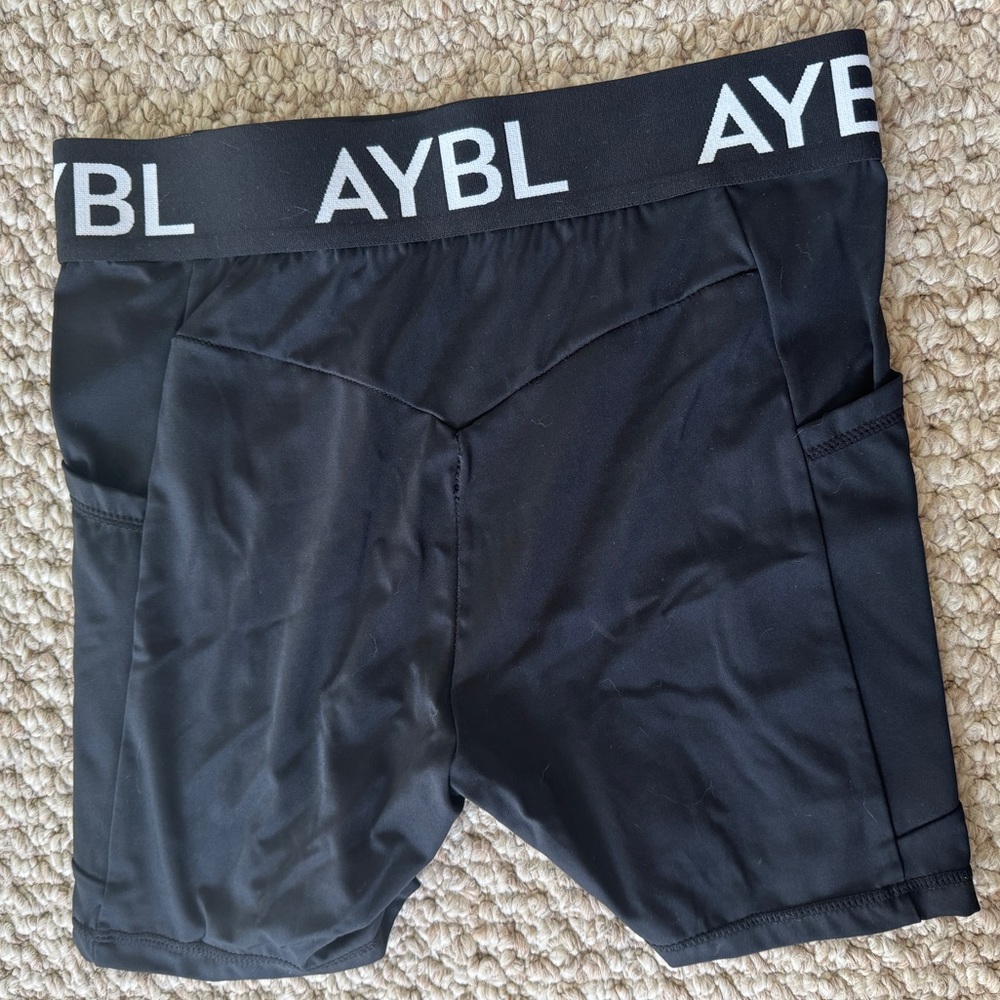 AYBL black bike shorts